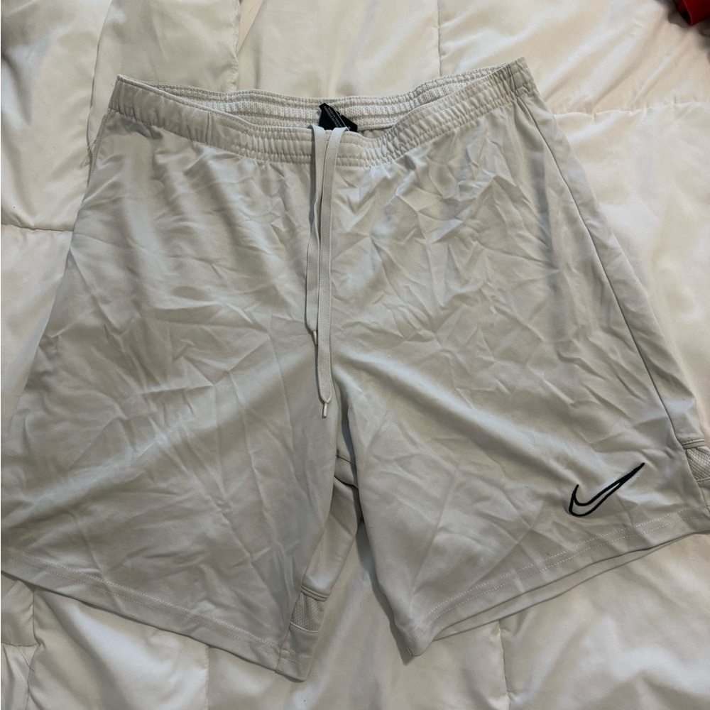 Nike Men's Light Gray Athletic Shorts